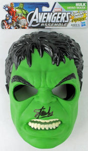 Stan Lee Signed Autographed Incredible Hulk Avengers Mask (PSA/DNA COA & Stan Lee Holo)