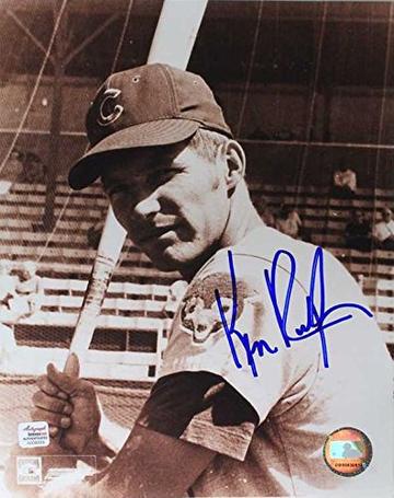 Ken Rudolph Signed Autographed Glossy 8x10 Photo Chicago Cubs (SA COA)