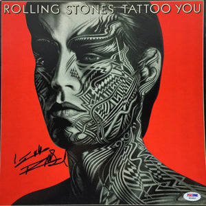 Keith Richards Signed Autographed "Tattoo You" Rolling Stones Record Album (PSA/DNA COA)