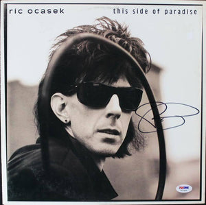 Ric Ocasek Signed Autographed "This Side Of Paradise" Record Album (PSA/DNA COA)