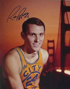 Rick Barry Signed Autographed Glossy 11x14 Photo Golden State Warriors (SA COA)