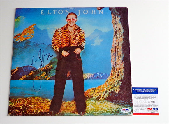 Elton John Signed Autographed 