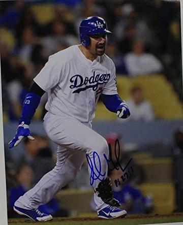 Adrian Gonzalez Signed Autographed Glossy 11x14 Photo Los Angeles Dodgers (SA COA)