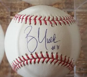 Bill Mueller Signed Autographed Official Major League OML Baseball (SA COA)