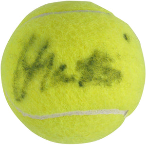 Martina Navratilova Signed Autographed Yellow Tennis Ball (Fanatics COA)