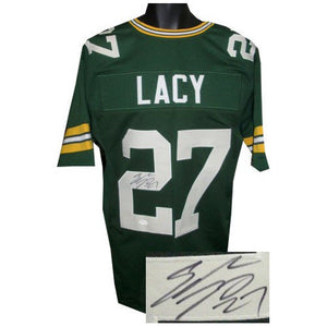 Eddie Lacy Signed Autographed Green Bay Packers Jersey (JSA COA)