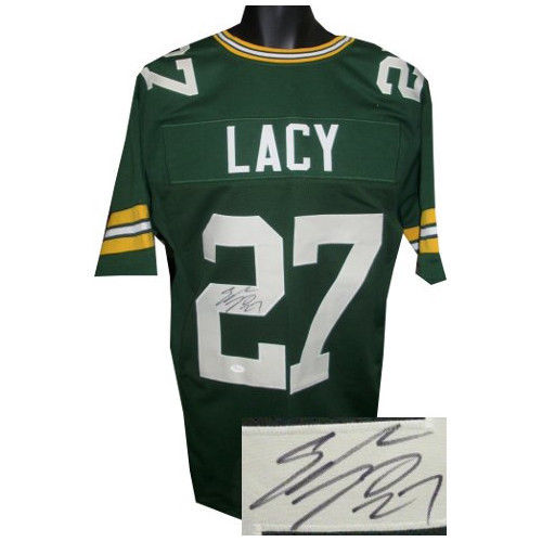 Eddie Lacy Signed Autographed Green Bay Packers Jersey (JSA COA)