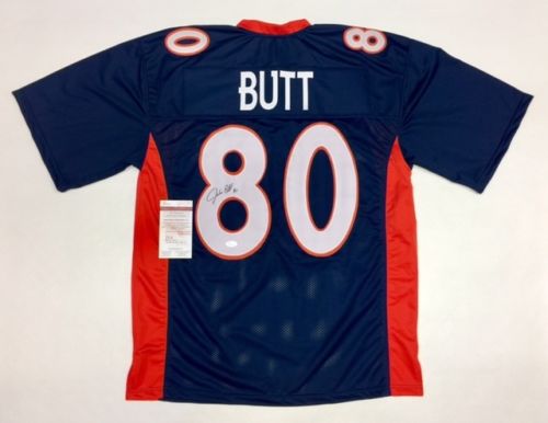 Jake Butt Signed Autographed Denver Broncos Football Jersey (JSA COA)