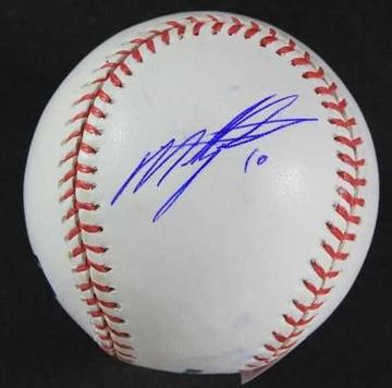 Miguel Tejada Signed Autographed Official Major League OML Baseball (SA COA)