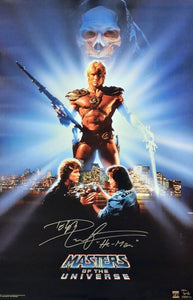 Dolph Lundgren Signed Autographed Masters Of The Universe 22x36 Movie Poster (ASI COA)