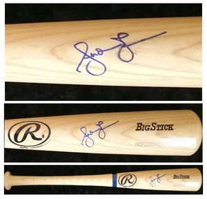 Andruw Jones Signed Autographed Rawlings BigStick Baseball Bat (SA COA)