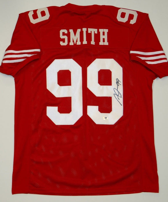 Aldon Smith Signed Autographed San Francisco 49ers Football Jersey (PSA/DNA COA)