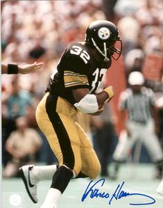 Franco Harris Signed Autographed Glossy 8x10 Photo Pittsburgh Steelers (SA COA)