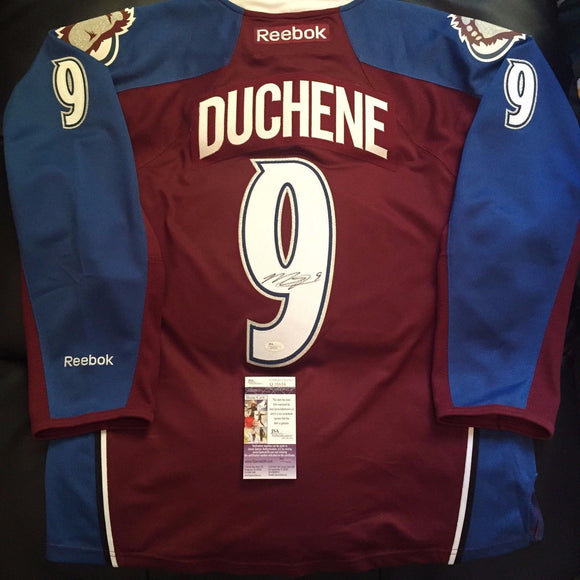 Matt Duchene Signed Autographed Colorado Avalanche Hockey Jersey (JSA COA)