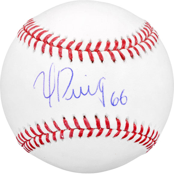 Yasiel Puig Signed Autographed Official Major League (OML) Baseball - PSA/DNA COA