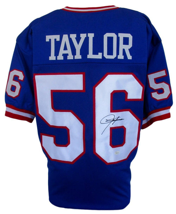 Lawrence Taylor Signed Autographed New York Giants Football Jersey (JSA COA)