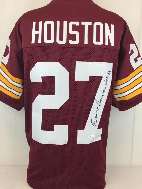 Ken Houston Signed Autographed Washington Redskins Football Jersey (JSA COA)