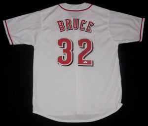 Jay Bruce Signed Autographed Cincinnati Reds Baseball Jersey (JSA COA)