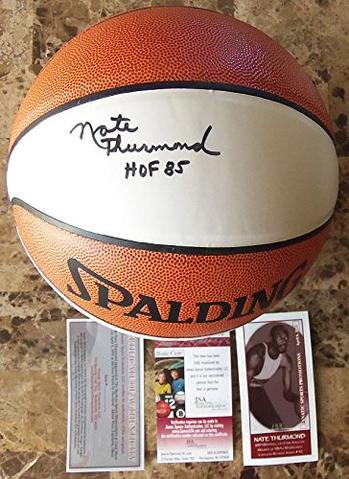 Nate Thurmond Signed Autographed Full-Sized Limited Edition Basketball #/108 (JSA COA)