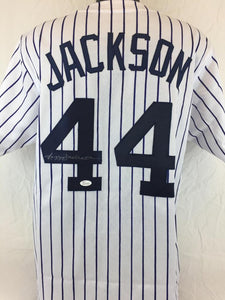 Reggie Jackson Signed Autographed New York Yankees Baseball Jersey (JSA COA)