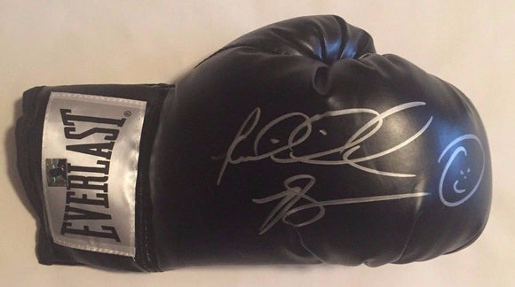 Riddick Bowe Signed Autographed Everlast Boxing Glove (Riddick Bowe COA)