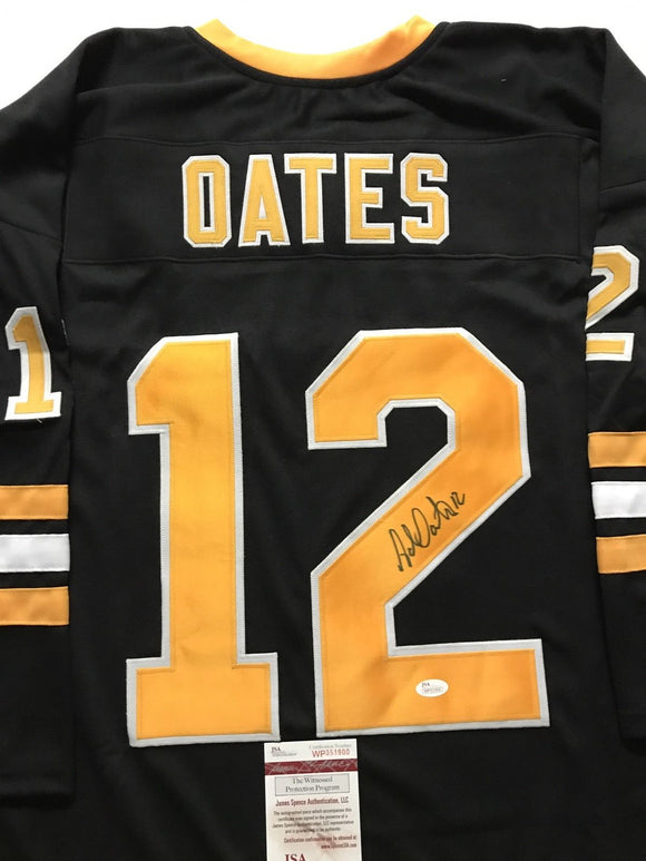 Adam Oates Signed Autographed Boston Bruins Hockey Jersey (JSA COA)