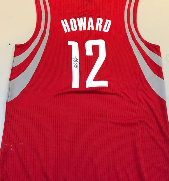 Dwight Howard Signed Autographed Houston Rockets Basketball Jersey (JSA COA)