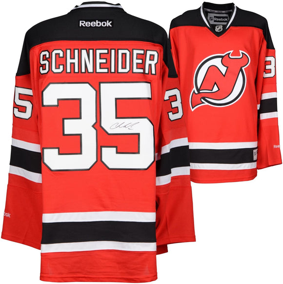 Cory Schneider Signed Autographed New Jersey Devils Hockey Jersey (Fanatics COA)