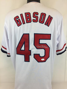 Bob Gibson Signed Autographed St. Louis Cardinals Baseball Jersey (JSA COA)
