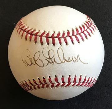 Bob Gibson Signed Autographed Official National League ONL Baseball (SA COA)