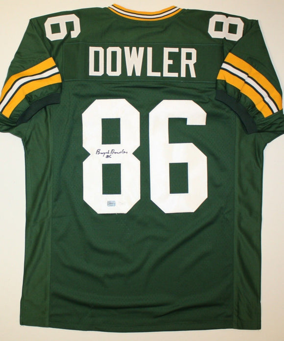 Boyd Dowler Signed Autographed Green Bay Packers Football Jersey (JSA COA)