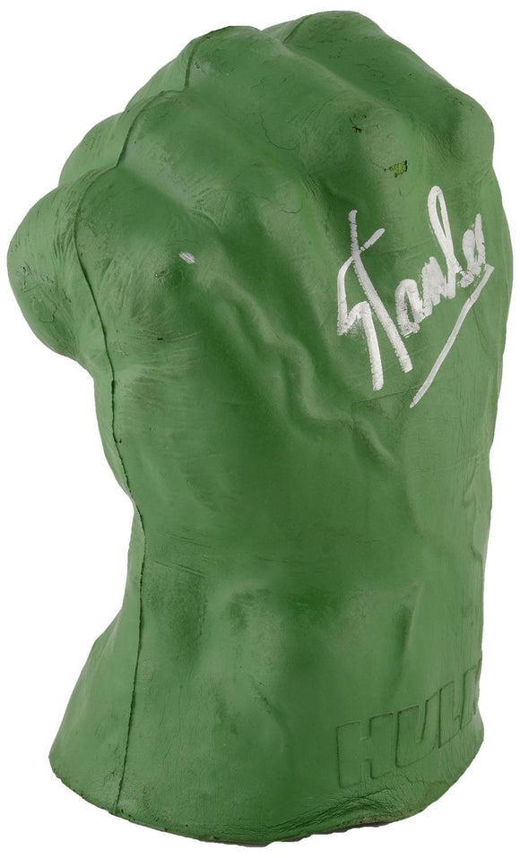 Stan Lee Signed Autographed Incredible Hulk Hand (Beckett COA)