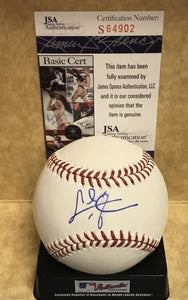 Chris Taylor Signed Autographed Official Major League (OML) Baseball - PSA/DNA COA