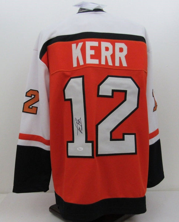 Tim Kerr Signed Autographed Philadelphia Flyers Hockey Jersey (JSA COA)
