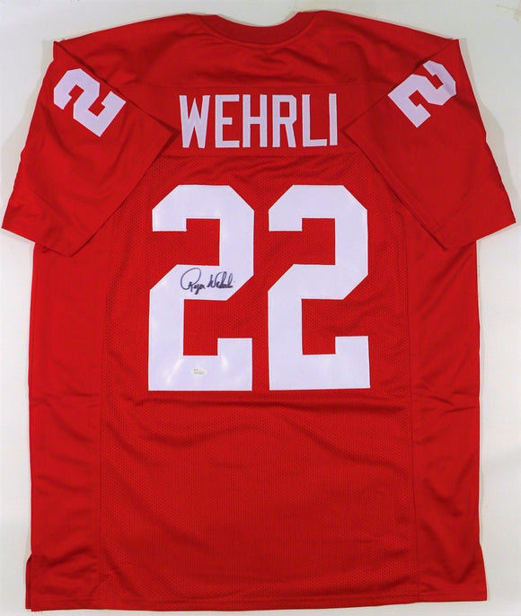 Roger Wehrli Signed Autographed St. Louis Cardinals Football Jersey (JSA COA)