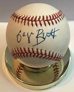 George Brett Signed Autographed Official American League OAL Baseball (SA COA)