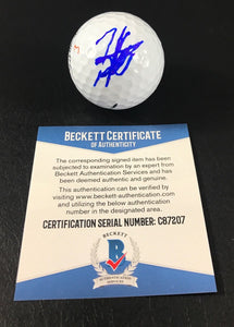 Hideki Matsuyama Signed Autographed PGA Golf Ball (Beckett COA)