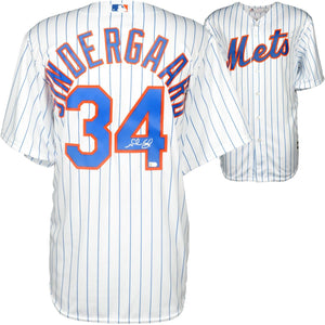 Noah Syndergaard Signed Autographed New York Mets Baseball Jersey (MLB Authenticated)