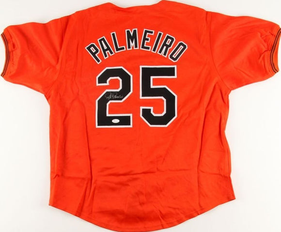 Rafael Palmeiro Signed Autographed Baltimore Orioles Baseball Jersey (JSA COA)