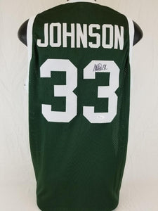 Magic Johnson Signed Autographed Michigan State Spartans Basketball Jersey (JSA COA)