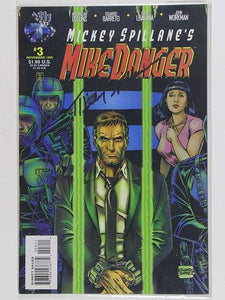Mickey Spillane Signed Autographed "Mike Danger" Comic Book (SA COA)