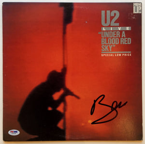 Bono Signed Autographed "Under a Blood Red Sky" U2 Record Album (PSA/DNA COA)