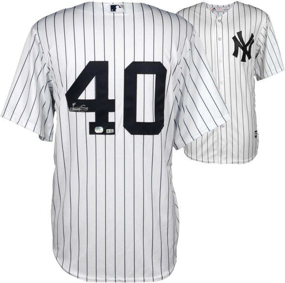 Luis Severino Signed Autographed New York Yankees Baseball Jersey (MLB Authenticated)