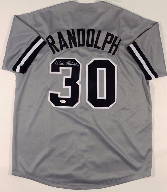 Willie Randolph Signed Autographed New York Yankees Baseball Jersey (JSA COA)