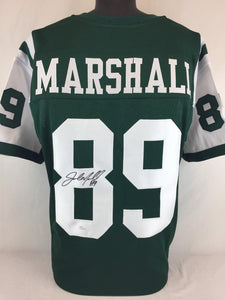 Jalin Marshall Signed Autographed New York Jets Football Jersey (JSA COA)