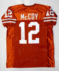 Colt McCoy Signed Autographed Texas Longhorns Football Jersey (JSA COA)