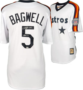 Jeff Bagwell Signed Autographed Houston Astros Baseball Jersey (MLB Au –  Sterling Autographs
