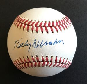 Billy Herman Signed Autographed Official National League ONL Baseball (SA COA)