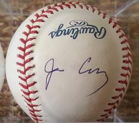 Jose Cruz Sr. Signed Autographed Official Major League OML Baseball (SA COA)