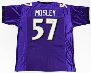 C.J. Mosley Signed Autographed Baltimore Ravens Football Jersey (JSA COA)